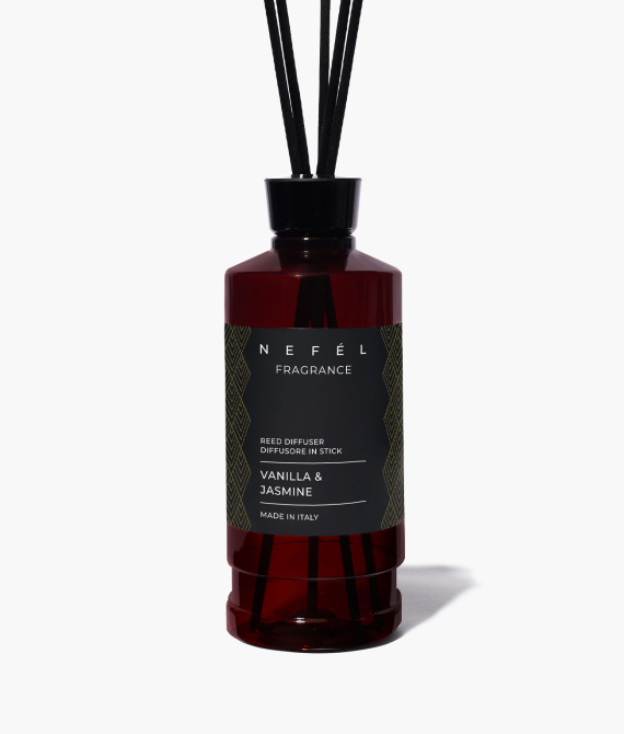 Vanilės ir jazminų difuzorius su lazdelėmis 480ml