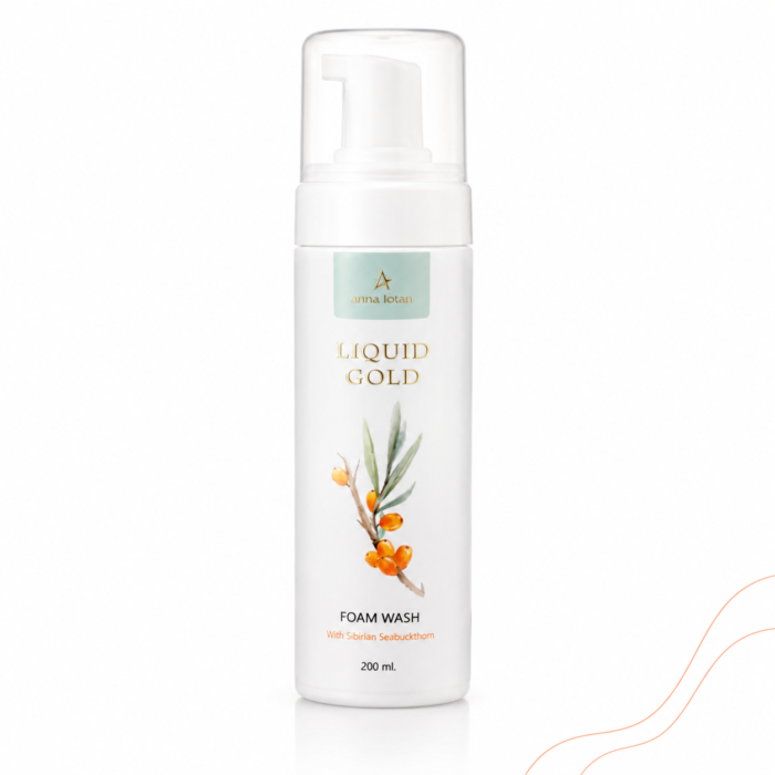 Anna Lotan Liquid Gold putojantis prausiklis 200 ml