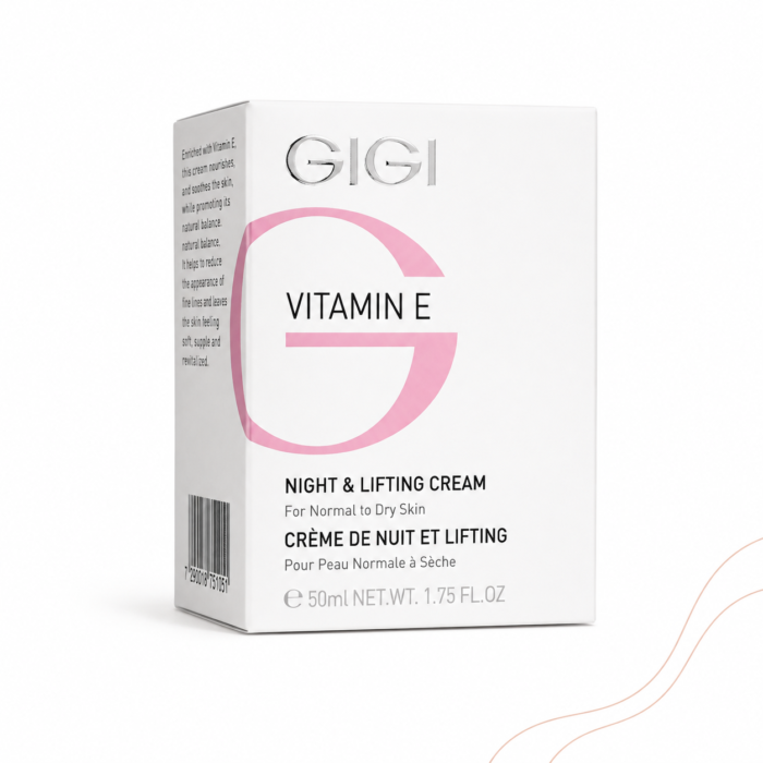 GIGI Vitamin E naktinis ir pakeliantis kremas 50 ml