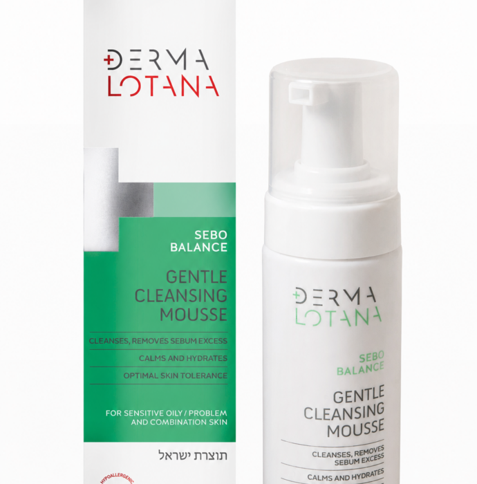 DERMA LOTANA SEBO BALANCE švelnios valymo putos 150 ml