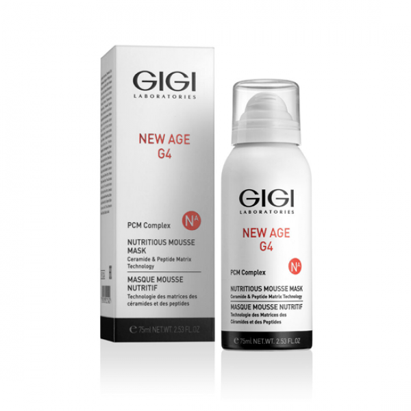 GIGI NEW AGE G4 NUTRITIOUS MOUSSE kaukė 75 ml