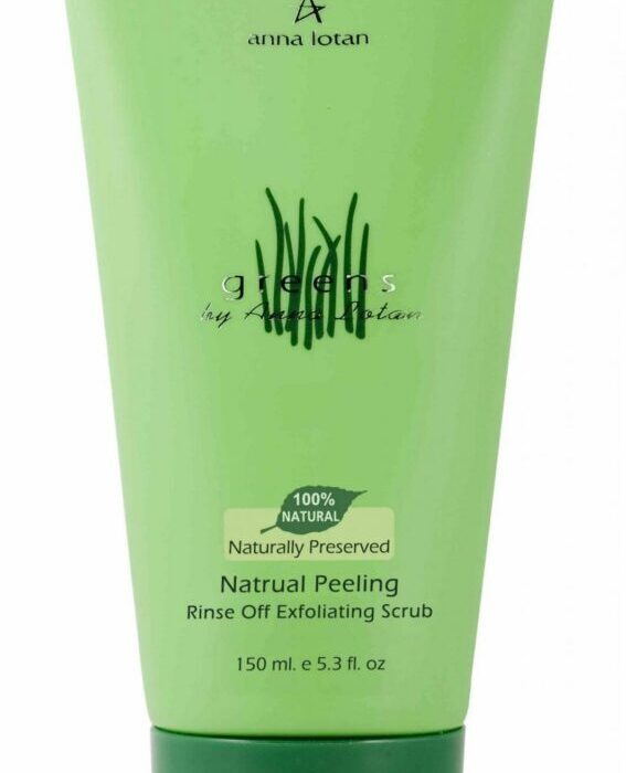 Anna Lotan Greens Natural pilingas Rinse Off Exfoliating šveitiklis 150 ml