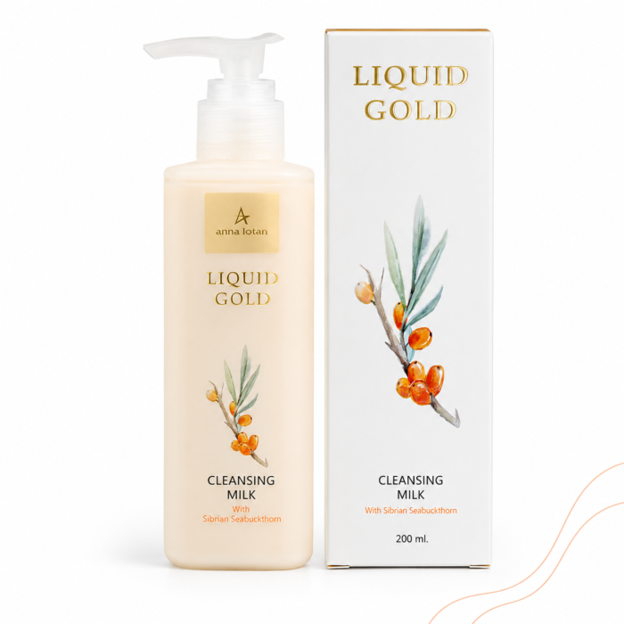 Anna Lotan Liquid Gold valomasis pienelis 200 ml