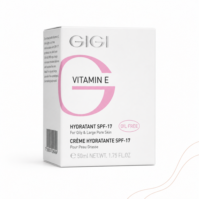 GIGI vitamino E drėkinamasis kremas riebiai odai SPF-20 50 ml