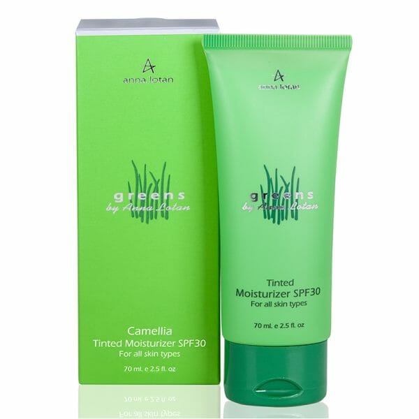 Anna Lotan Greens Camellia Tonted dieninis kremas SPF30 70 ml